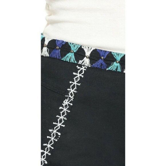 Free People Petal Embellished Cotton Shorts 8 - Picture 2 of 4